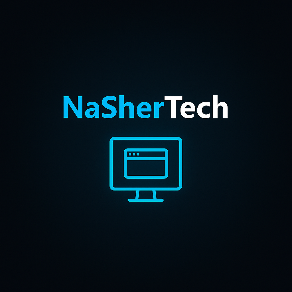 NaSherTech hero slide