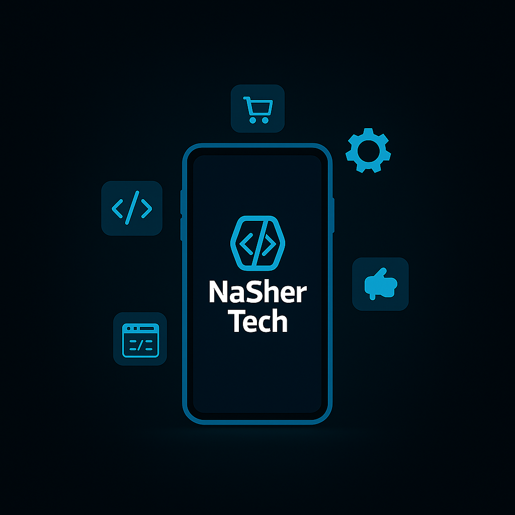 NaSherTech hero slide